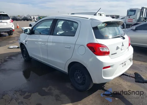 2019 Mitsubishi Mirage Es from USA, damaged, VIN ML32A3HJ4KH005536